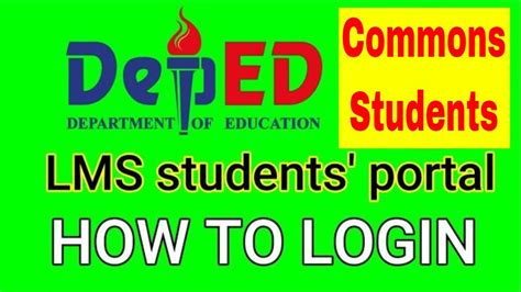 deped lms log in.